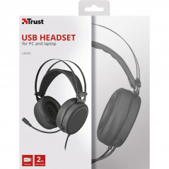 Gamingheadset - Trust Lano gaming-headset med USB anslutning
