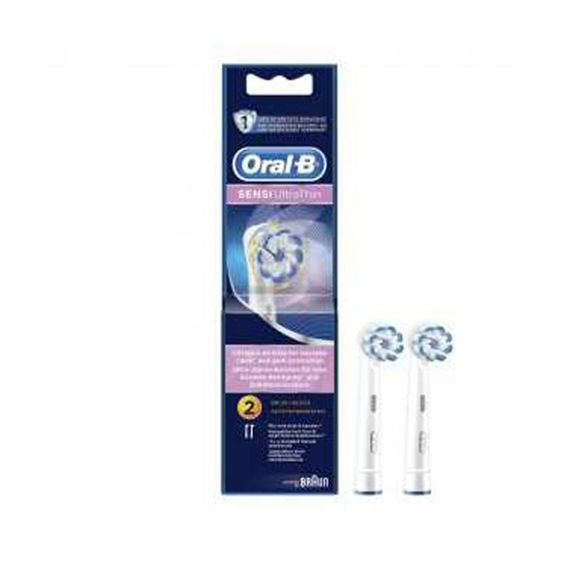 Eltandborste - Oral B 2-pack tandborsthuvud Refiller Sensi Ultrathin