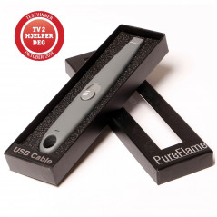 Fyndhörna - Pureflame Elektrisk Tändare USB Grå