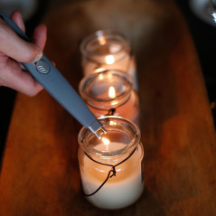 Fyndhörna - Pureflame Elektrisk Tändare USB Grå