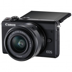 Digitalkamera - Canon EOS M100 kompaktkamera + 15-45 IS
