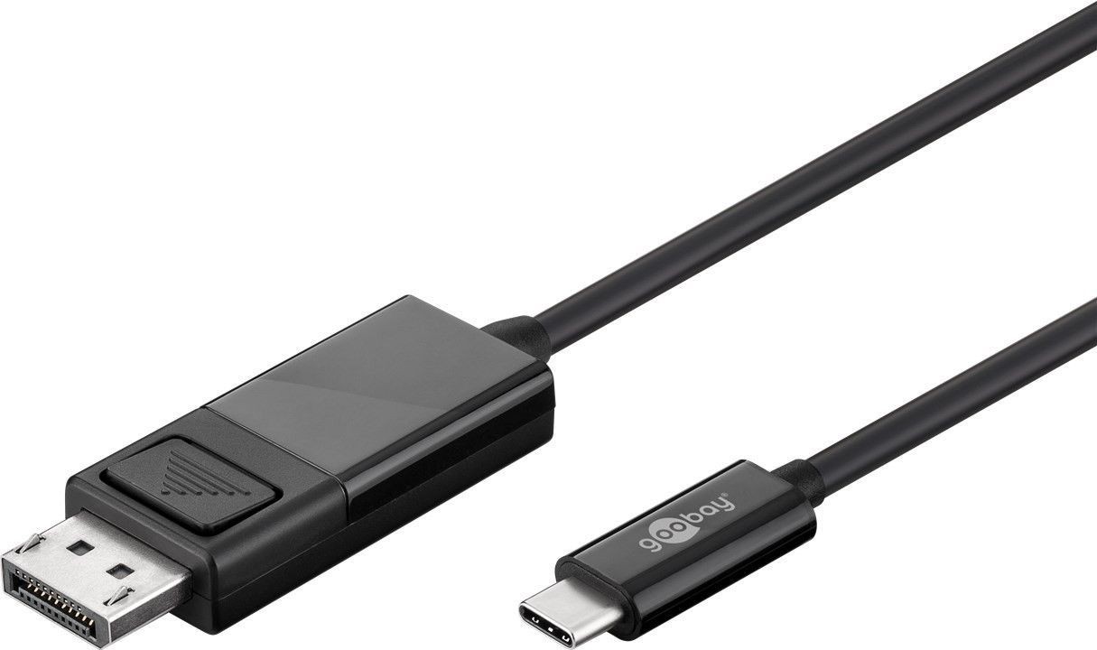 USB-C till DisplayPort-kabel 1.2m (4k 60 Hz)