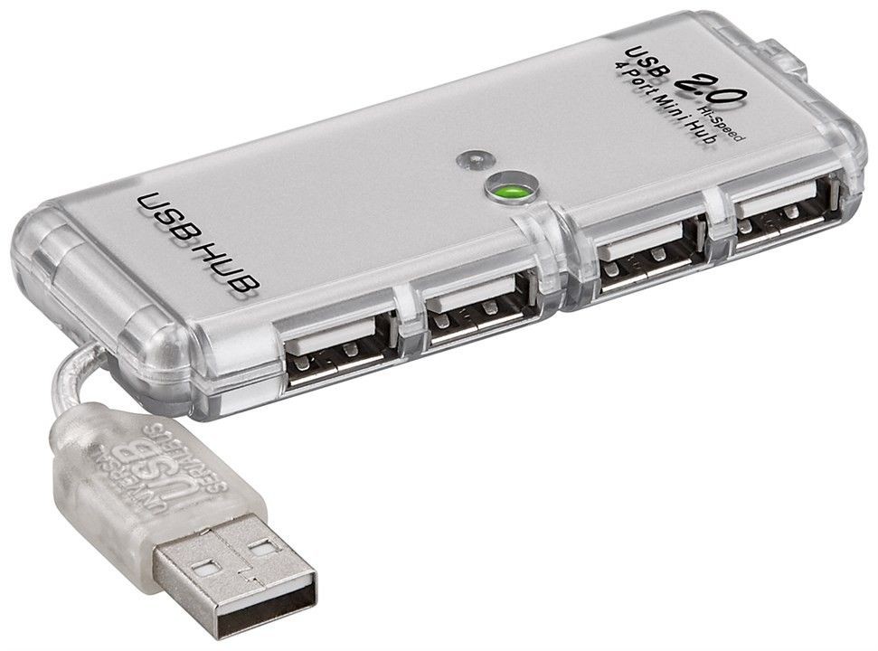USB-hubb 4 portar