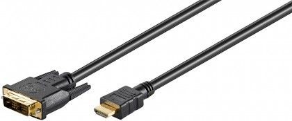 HDMI till DVI-kabel i flera längder (1.5 meter)
