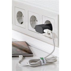 Mobiltillbehör - Goobay strömadapter för telefoner 1A AC-adapter mobilladdare