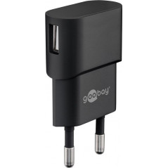 Mobiltillbehör - Goobay strömadapter för telefoner 1A AC-adapter mobilladdare
