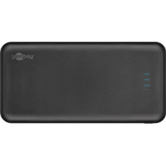 Portabla batterier - Goobay PowerBank batteri på 10.000mAh 2.1A