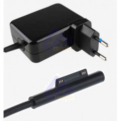 Microsoft Surface laddare - Kompatibel datorladdare för Microsoft Surface Pro 4 och Pro 3 om 24W