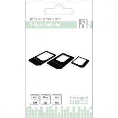 Övriga tillbehör - SIM-kortsadapter från nano till micro/mini