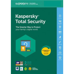 Antivirus - Kaspersky Total Security med 3 enheter i 1 år