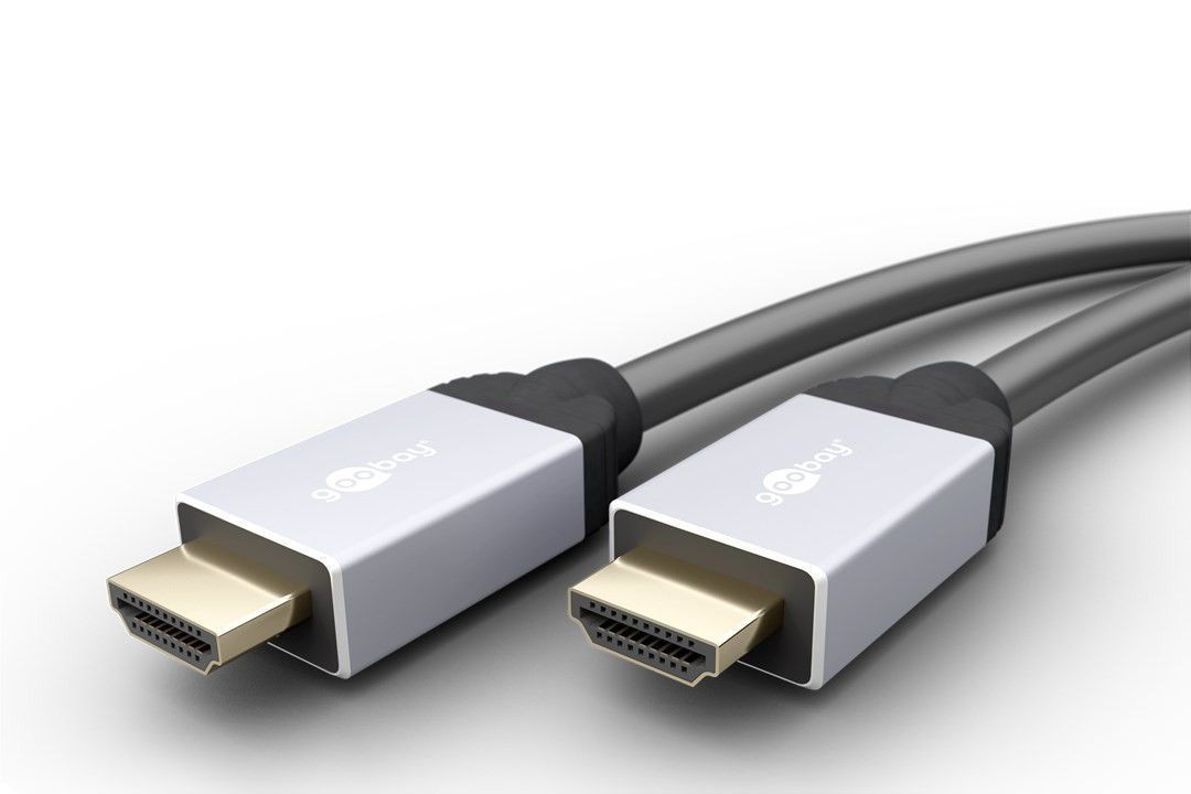 Premium HDMI-kabel med stöd för Ultra HD 3D 4K (60Hz) (1 meter)