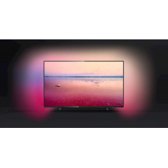 TV-apparater - Philips 70-tums 4K UHD-TV med 3-sidig Ambilight