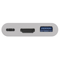Skärmkabel & skärmadapter - USB-C Multiport till HDMI-adapter med USB- och USB-C-port PD 60W 4k@30Hz 2K@60Hz