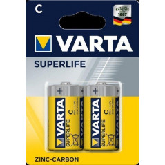 Batteri - Varta Superlife C-batterier R14 2-pack