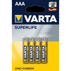 Batteri - Varta Superlife 4-pack AAA-batterier LR03