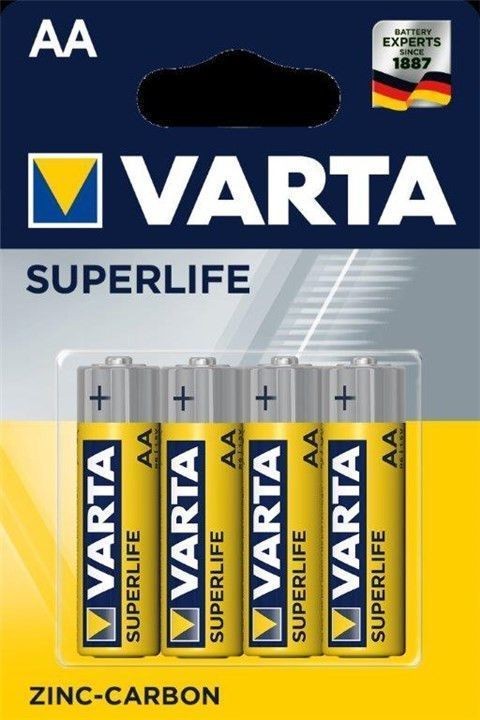Varta Superlife 4-pack AA-batterier LR06