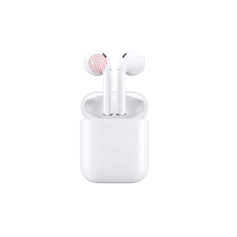 In-ear - TWS i12 Trådlöst Bluetooth in-ear hörlurar och headset