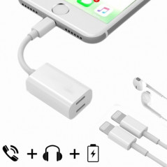 Adapter till smartphone - Lightning till dual lightning-adapter