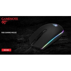 Gamingmus - Havit GAMENOTE gamingmus med 1200 DPI