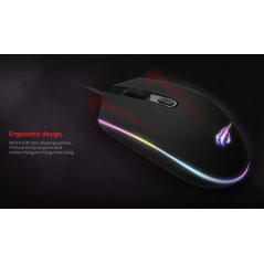 Gamingmus - Havit GAMENOTE gamingmus med 1200 DPI