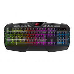 Bakgrundsbelyst tangentbord gaming - Havit bakgrundsbelyst gaming-tangentbord