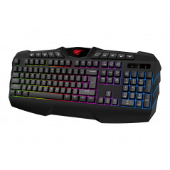 Bakgrundsbelyst tangentbord gaming - Havit bakgrundsbelyst gaming-tangentbord
