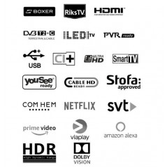 TV-apparater - Digihome 55-tums Smart UHD-TV 4K med HDR