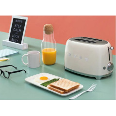 Brödrost - Smeg Brödrost 2 Skivor, Cream