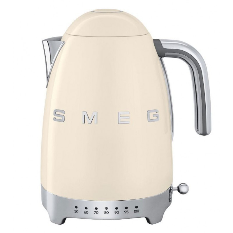 Vattenkokare - Smeg Vattenkokare med Variabel Temperatur 1,7 L, Cream