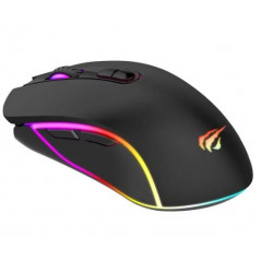 Paket tangentbord & mus gaming - Havit RGB gaming-kit med tangentbord, headset & mus mm