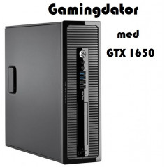 Demohörna - Speldator HP ProDesk 600 G1 (beg) GTX 1650