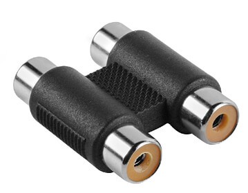 RCA könbytare adapter hona till hona