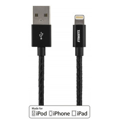 Laddare och kablar - Designad MFi-godkänd USB till Lightning iPhone-laddkabel 1m