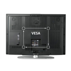 Väggfäste TV - Väggfäste Slim VESA för TV eller bildskärm 23-58"