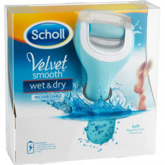 Personvård - Scholl Velvet Smooth laddbar och vattentät fotfil