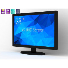 Datorskärm/Bildskärm - SWEDX 28" 4K-skärm med IPS-panel