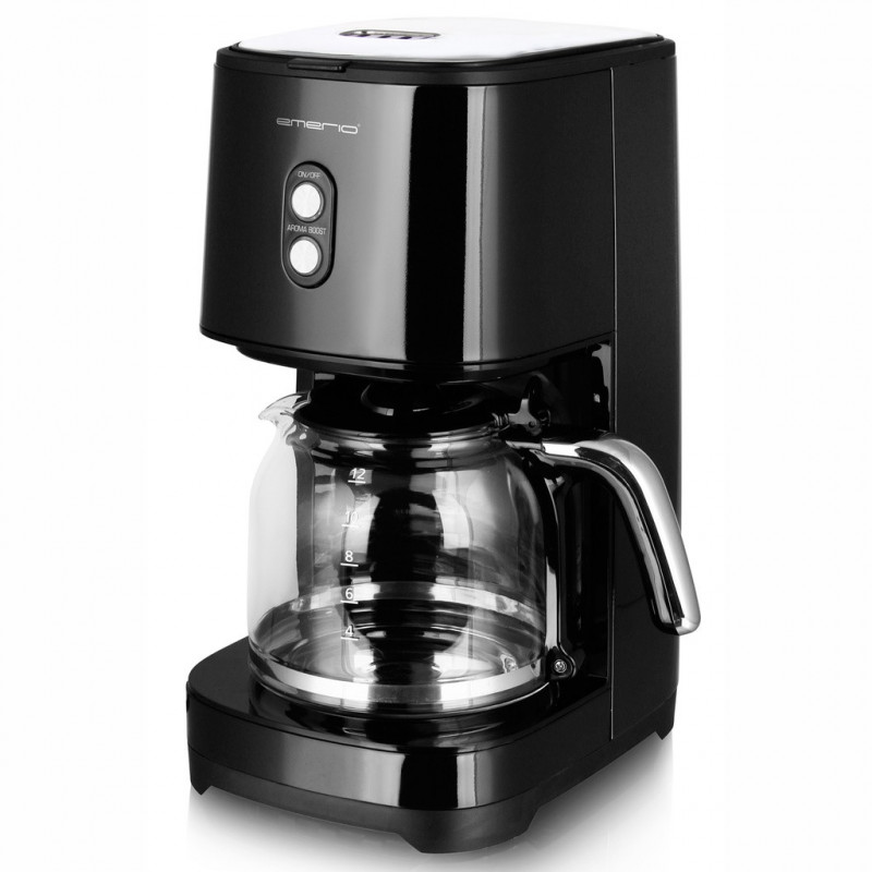 Kaffekokare och espressomaskin - Kaffebryggare Retro Black 1,5L 900 Watt i svart