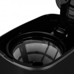 Kaffekokare och espressomaskin - Kaffebryggare Retro Black 1,5L 900 Watt i svart