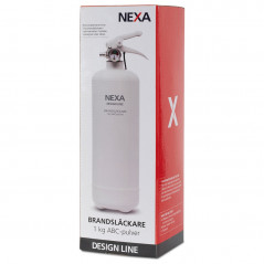 Hem & Hushåll - Nexa Brandsläckare Vit 1kg 8A