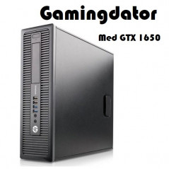 Demohörna - HP Elitedesk 800 G1 SFF (beg) med nytt GTX 1650