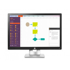 Skärmar begagnade - HP EliteDisplay E242 24-tums skärm med IPS-panel (beg)
