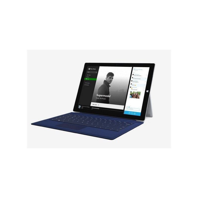 Laptop 13" beg - Microsoft Surface Pro 3 256GB med blå tangentbord (beg)