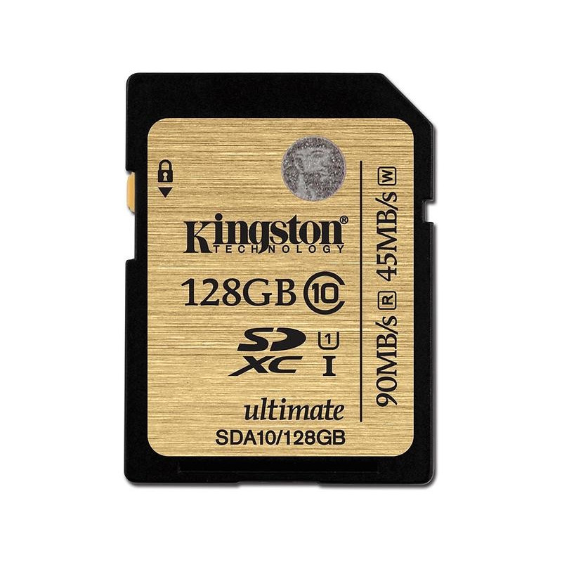 Minneskort - Kingston Ultimate minneskort SDXC 128GB (Class 10)