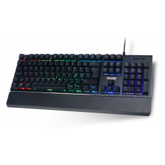 Bakgrundsbelyst tangentbord gaming - Fourze GK100 semi-mekaniskt RGB-gaming-tangentbord