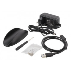 Kabinett för hårddisk - USB 3.1-kabinett för intern 2.5"-3.5" SATA-hårddisk