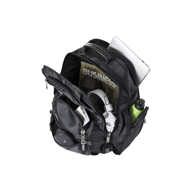 Ryggsäck för dator - Deltaco datorryggsäck med bruna detaljer