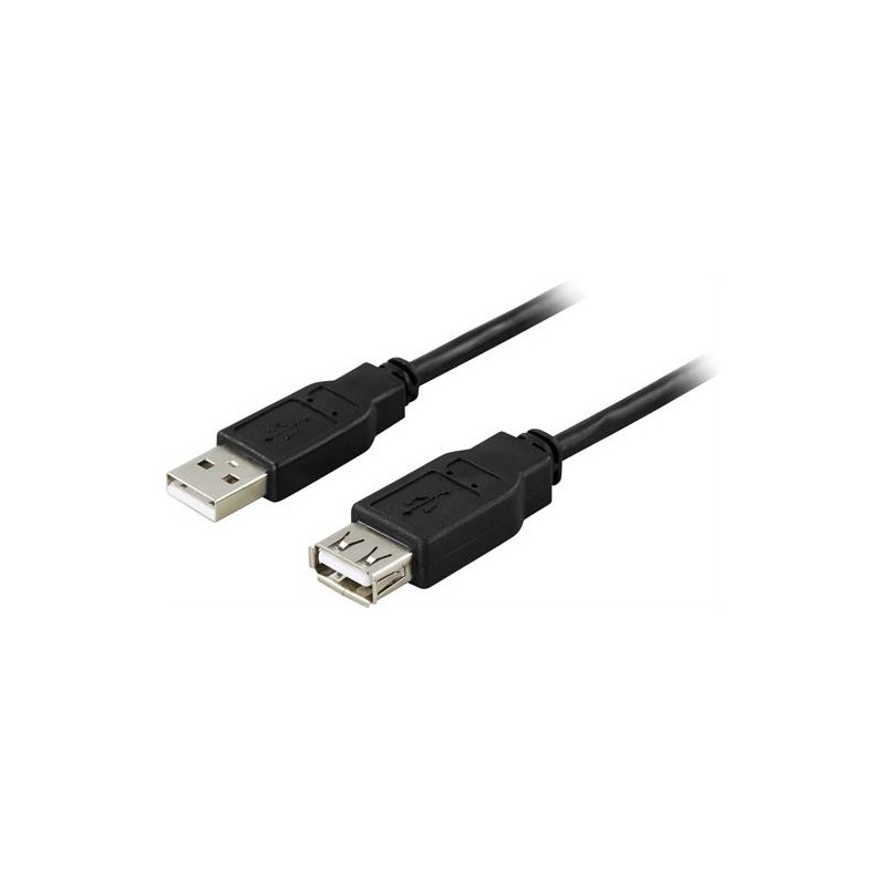 USB-kablar & USB-hubb - Förlängningskabel USB i flera längder 0.1 meter