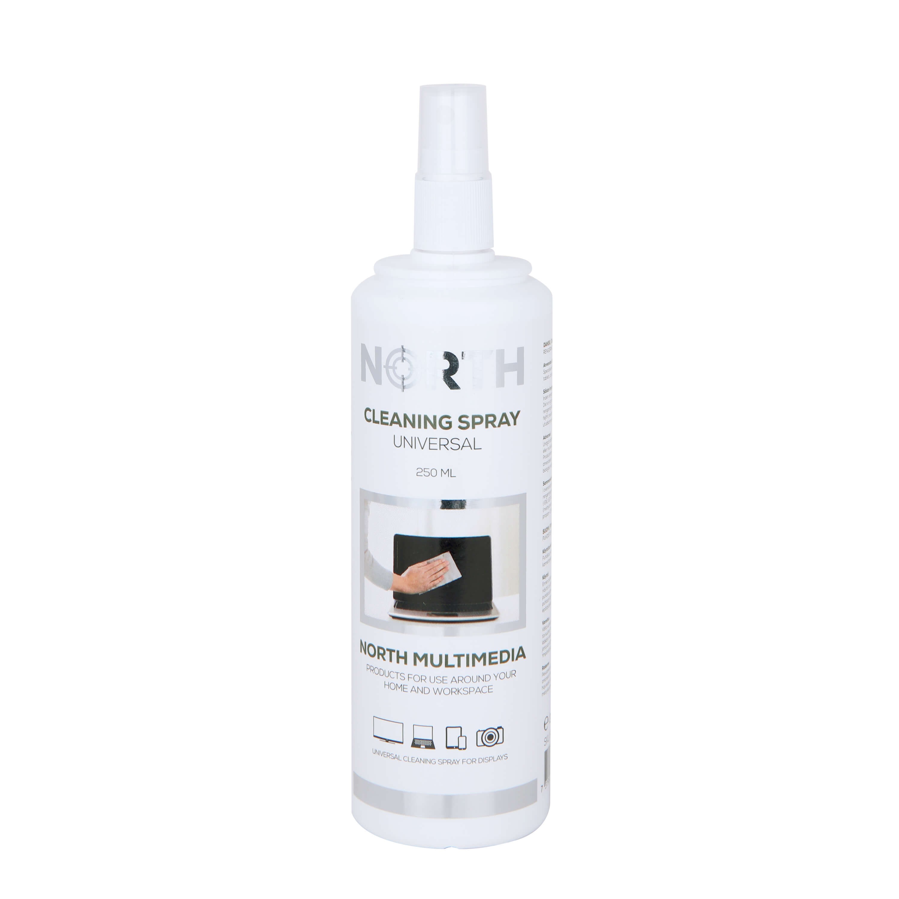 Universal skärmrengöring 250ml med Rengöringsduk