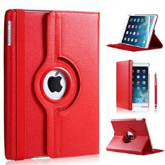 iPad Air - Fodral med roterande stöd till 9.7" iPad Air 1/2 & 2017/2018 Red