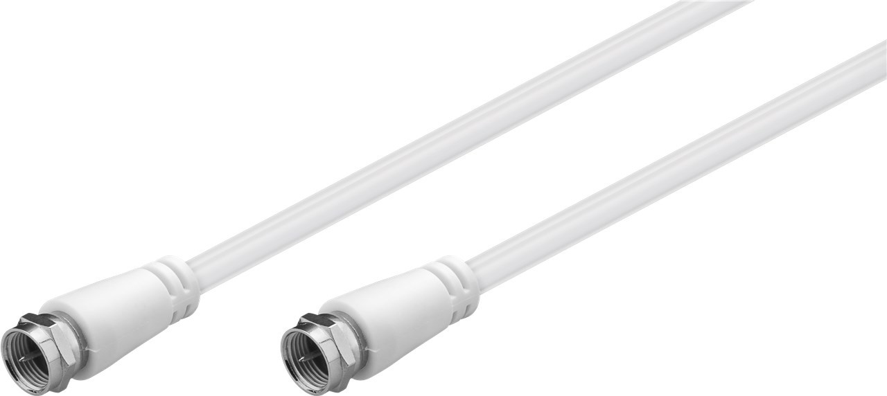 Goobay antennkabel TV med F-kontakt (1 meter)